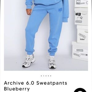 White fox sweatpants